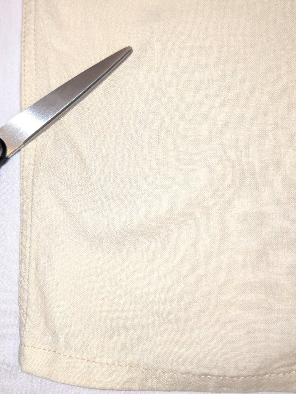 Pilcro | Anthropologie Slim Linen Beach Cargo Pants Ivory | Size Large - Picture 16 of 16